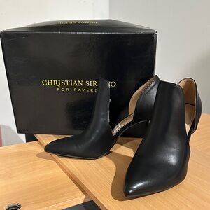 Christian Siriano Black Heeled Shoes